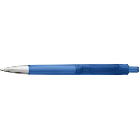 Plastic ballpoint pen, light blue