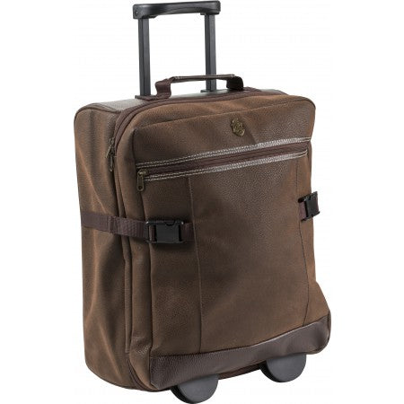 Split leather trolley, brown