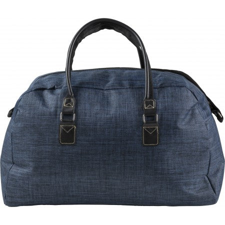 Polyester sports bag, dark blue