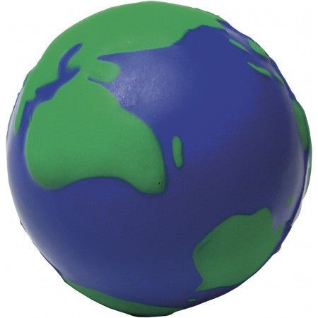 Anti stress globe, blue