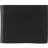 Split leather RFID (anti skimming) purse, black