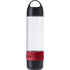 Water bottle with speaker, red
