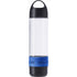 Water bottle with speaker, cobalt blue
