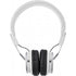 Wireless foldable headphones, white