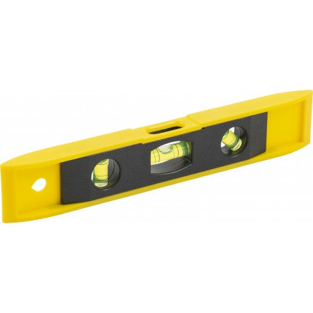 Plastic 3-in-1 level, yellow