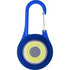 ABS carabiner hook with LED light, cobalt blue - BRANIO