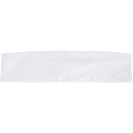 Double layered headband, white
