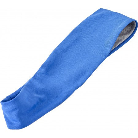 Double layered headband, blue