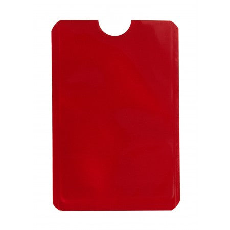 RFID card holder, red