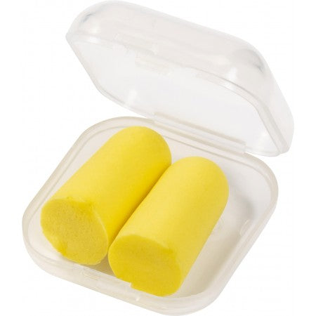 Memory foam earplugs, yellow