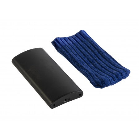 Electronic handwarmer, blue