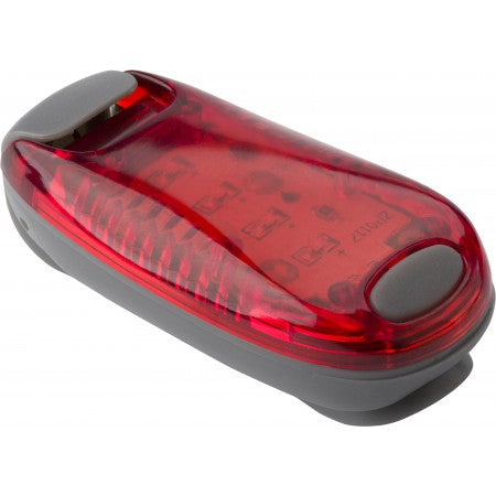 Safety light with Velcro strap., red