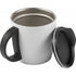 Stainless steel, double walled travel mug (350 ml), white