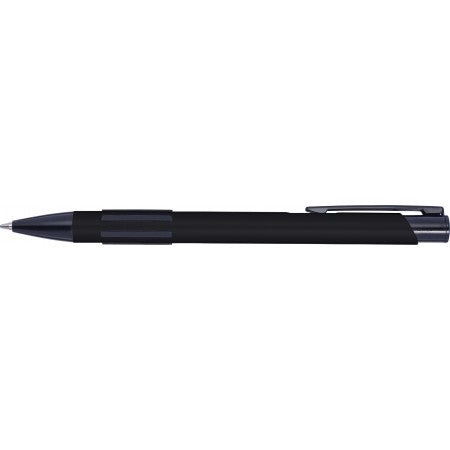 Metal, lacquered ballpoint pen, black