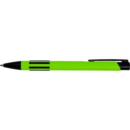 Metal, lacquered ballpoint pen, lime