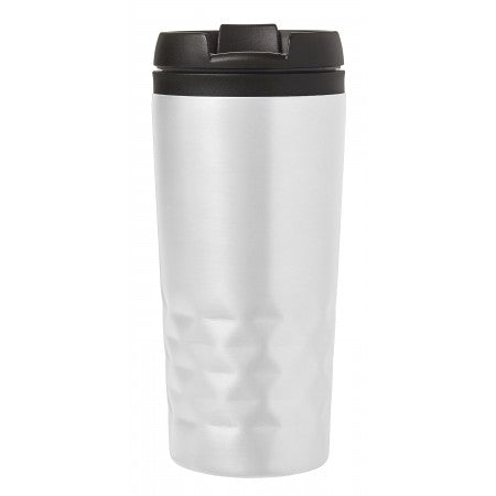 Stainless steel travel mug (300ml), white