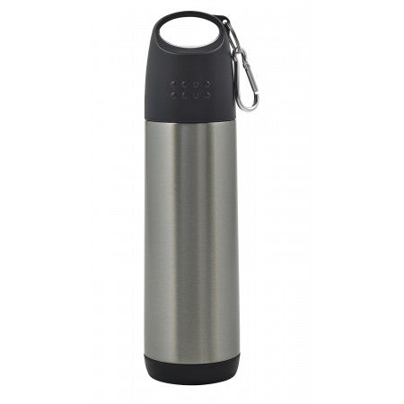 Double walled thermos bottle (500ml), silver