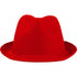 Polyester hat, red