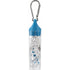In-ear earphones in plastic tube, cobalt blue