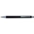 Ballpen with rubber finish, black