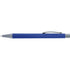 Ballpen with rubber finish, blue