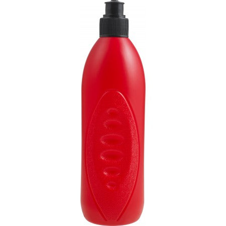 PE water bottle (500 ml), red