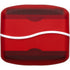 Plastic LCD cleaner, red