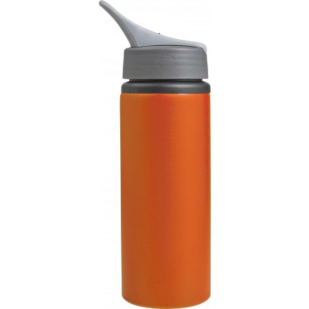 Aluminium drinking bottle (750 ml), orange