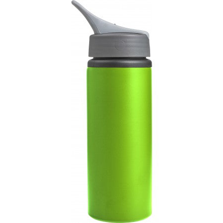 Aluminium drinking bottle (750 ml), lime