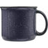 Vintage ceramic mug (450 ml), cobalt blue