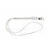 TPE lanyard and charging cable in one, white