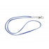TPE lanyard and charging cable in one, blue