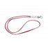 TPE lanyard and charging cable in one, red