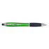 Plastic ballpen with light, green