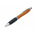 Plastic ballpen with light, orange