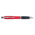 Plastic ballpen with light, red