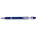 Ballpen with rubber finish, blue