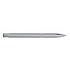 Metal rubberized ballpen, grey