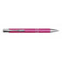 Metal rubberized ballpen, pink