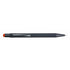 Rubberized ballpen, orange