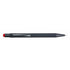 Rubberized ballpen, red