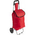 Polyester (600D) shopping bag trolley, red