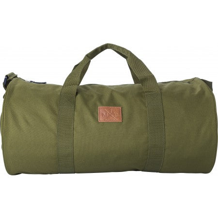Polyester (600D) duffle bag, dark green