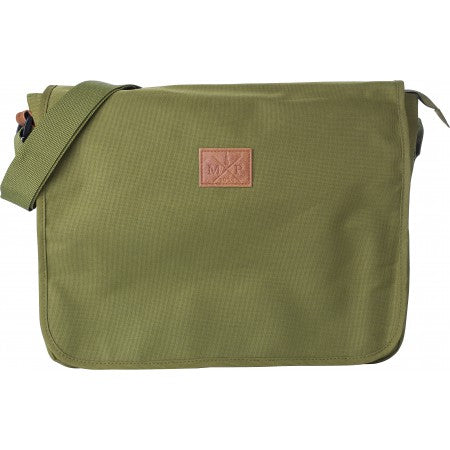 Polyester (600D) shoulder bag, dark green