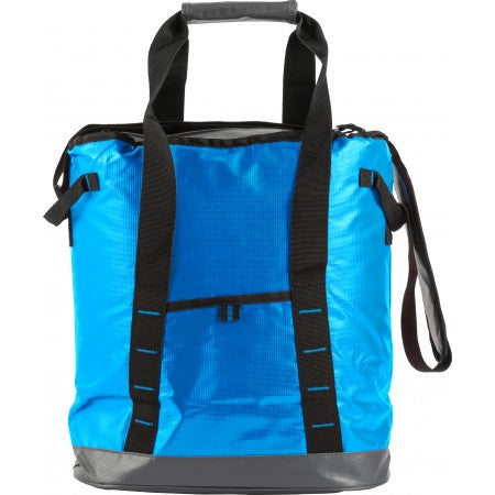 Tarpauling cooler bag, cobalt blue