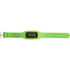 Pedometer with silicone wristband, lime