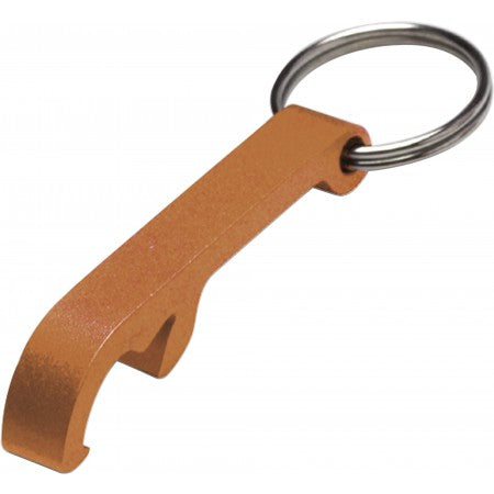 Key holder and bottle opener, orange