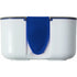 PP and silicone lunchbox, cobalt blue