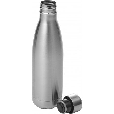 Stainless steel vacuum flask (550 ml), silver