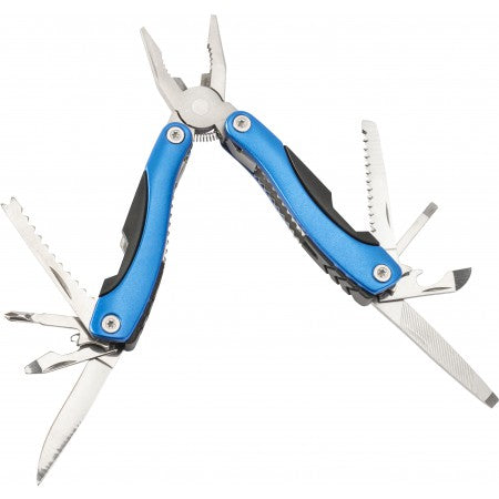 Metal multifunctional tool, cobalt blue